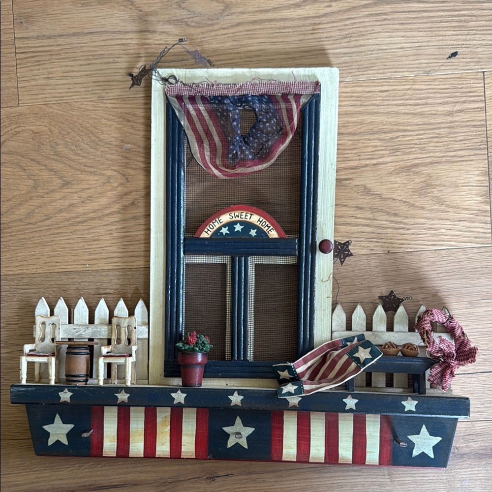 Rustic Americana Window Decor - Picture 3 of 12